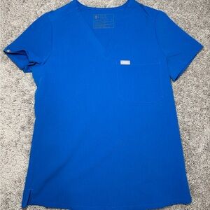 Figs Women’s Catarina Royal Blue Scrub Top